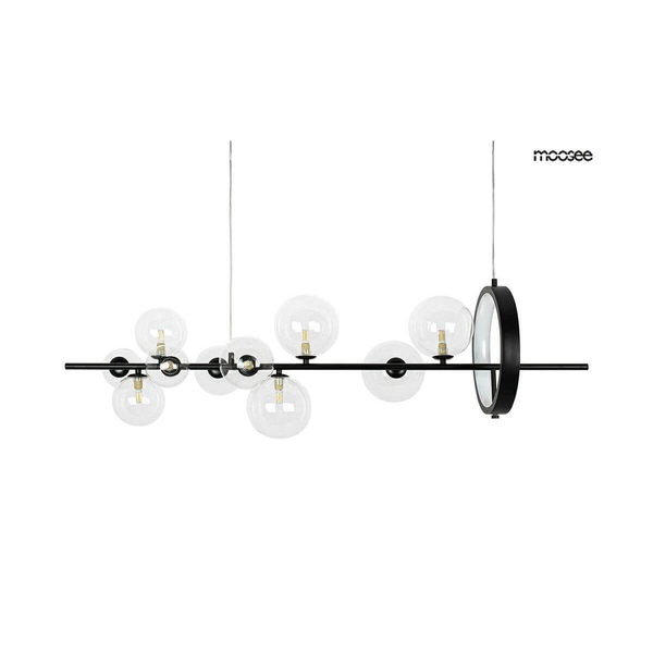 Modernistyczna lampa wisząca Alure bubbles LED 15W czarna