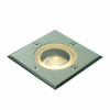 Wpuszczana lampa sufitowa Pillar GH88042V Saxby IP65 kwadratowa srebrna