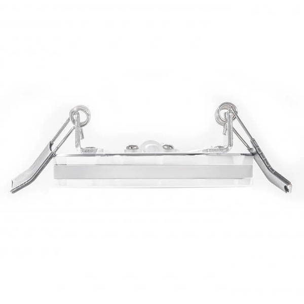 Podtynkowa lampa do łazienki GALATA AZ4380 LED 9W 3000K IP44 okragła biały