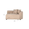 Przytulna sofa Grayson S5200-AR SAND FURRY Richmond Interiors elegancka beżowa