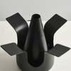 Stołowa lampka przydymiona FATA ST-7278-S BLACK bańka do sypialni czarny