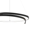 Wisząca pierścieniowa lampa LORENZO ML1583 LED 35W 4000K  czarny