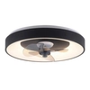 Sufitowa lampa wentylator Venika 14644-18 Just Light 36W 2700-5000K czarna