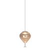 Zwieszana lampa łezka Palloncini P0575 LED 11W 3000K biały bursztynowy