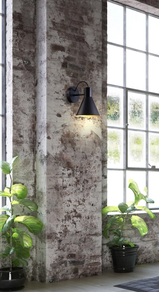 Kinkiet lampa ścienna MORE 21-71149 metalowa industrialna czarna