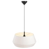 Lampa wisząca do salonu Dicte 2112373001 Nordlux abażur z tkaniny biały