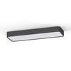 Prostokątna lampa sufitowa Soft Ceiling 7526 Nowodvorski metalowa grafitowa