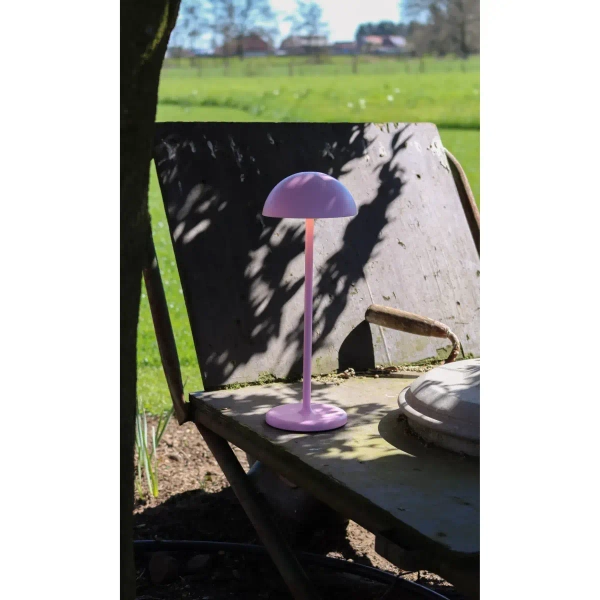 Lampka stołowa na dotyk JOY 15500/02/66 Lucide LED 1,5W 3000K IP54 różowa