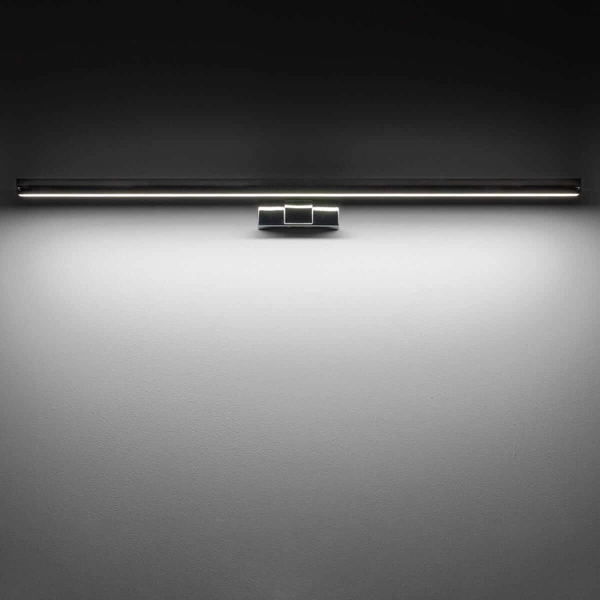 Ledowy kinkiet ścienny Cezanne 10682 15W 4000K IP44 galeryjka chrom