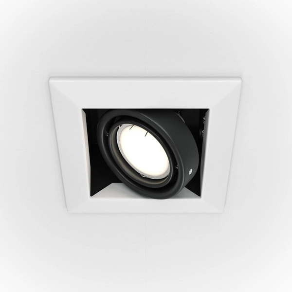 Oprawa podtynkowa Metal Modern DL008-2-01-W regulowana biała