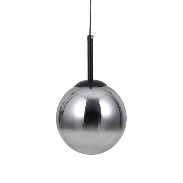 Kulista lampa wisząca Velada PND-34381-1-BK LED 5W 3000K czarny przydymiony