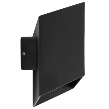 Elewacyjna naścienna lampa Cube 18182 LED 3000K kostka IP54 czarny