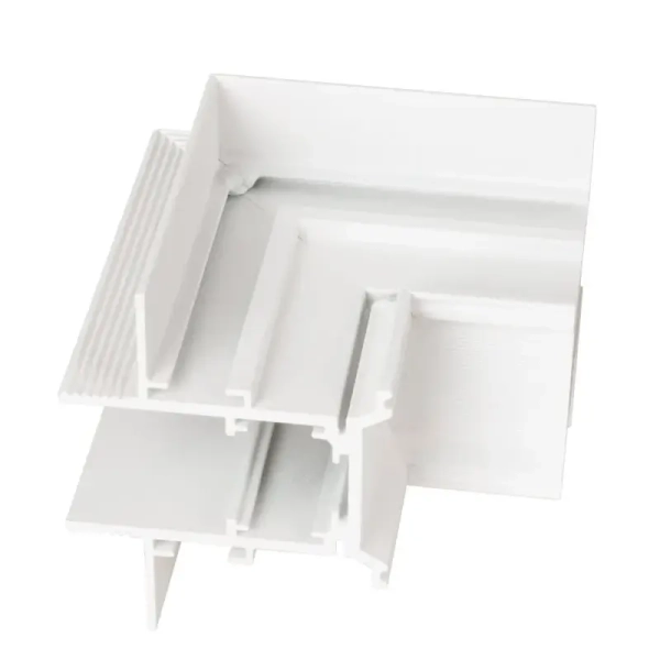 Łącznik kątowy magnetyczny do szynoprzewodów MT0026 metalowy biały