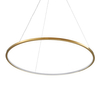 Okrągła lampa zwisowa Circle Slim ST-10112P-D800 LED 19W 3000K do salonu złoto