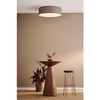 LAMPA sufitowa SPACE XL 30654901 Kaspa abażurowa OPRAWA plafon okrągły biały
