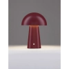 Lampa nocna grzybek CASTORO LE45587 LED 2W 3000K do sypialni czerwony