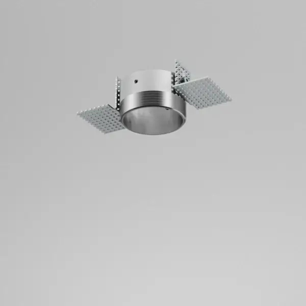 Wpustowa oprawa okrągła alumioniowa srebrna PUTT do lamp podtynkowych 81247-11