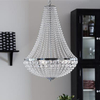 Jadalniany żyrandol Granso 105317 lampa wisząca nad stół chrom