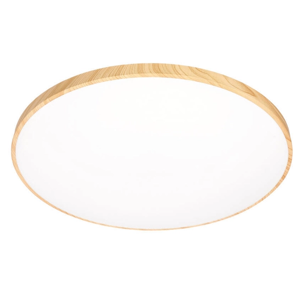 Plafon sufitowy do salonu Tens 16-33949 LED 24W 3000-6000K drewniany