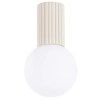 Łazienkowa lampa sufitowa HALO SL.1718 kulista IP44 biała kaszmirowa