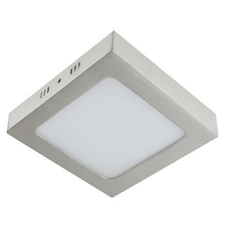 Kwadratowa LAMPA sufitowa MARTIN LED 6W 4000K 02908 Ideus metalowa OPRAWA natynkowy PLAFON biały