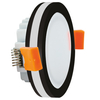 LAMPA wpust GOTI LED C 03199 Ideus sufitowa OPRAWA okrągła LED 5W 4000K metalowa czarna