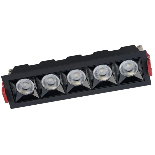 5-punktowa oprawa wpuszczana Midi 10065 LED 20W 4000K wpust czarny