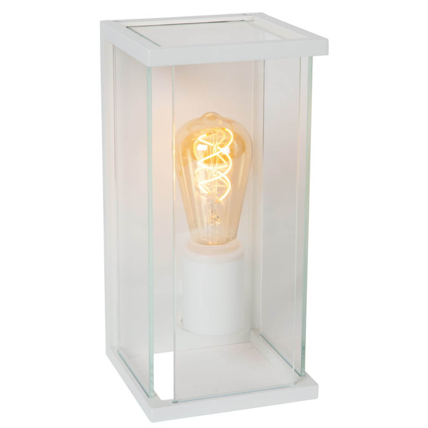 Elewacyjna lampa ścienna Claire 27883/01/31 IP54 szklany biały