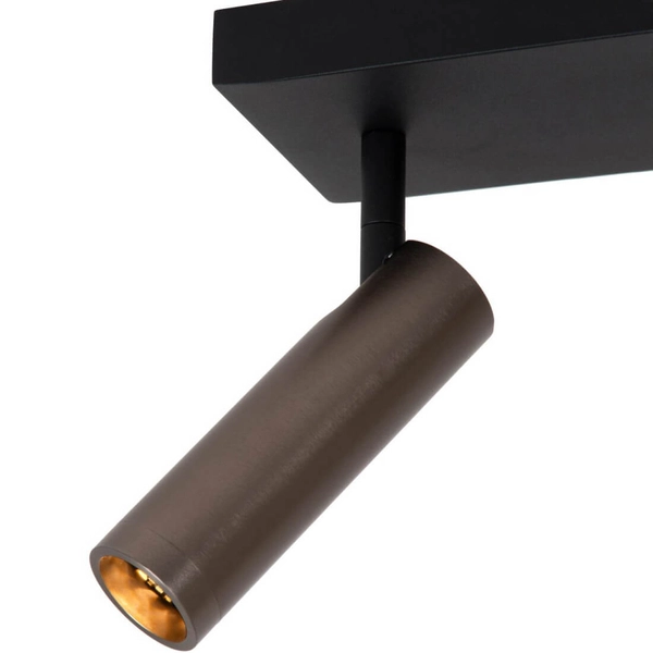 Sufitowa lampa regulowana GRADO 22974/02/15 tuba metalowa szara