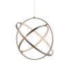 Lampa wisząca pierścieniowa Eternity 74729 LED 42W 3000K ringi nikiel