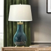Ceramiczna stołowa lampka Havering QN-HAVERING-TL-IV ceramiczna niebieska