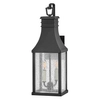 Tarasowa lampa ścienna Beacon HK-BEACON-HILL-M-MB IP44 metalowa czarna