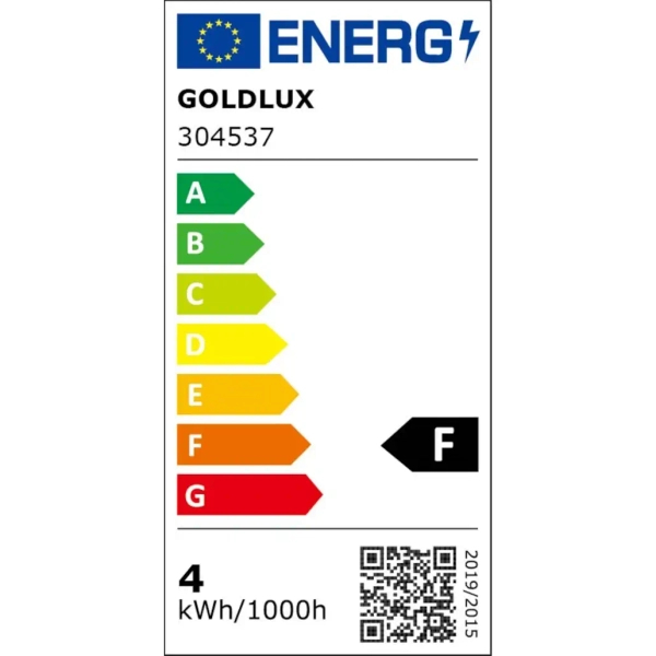 Żarówka dekoracyjna Vintage Amber 304537 Polux G95 LED E27 bańka 4W 320lm 230V biała ciepła