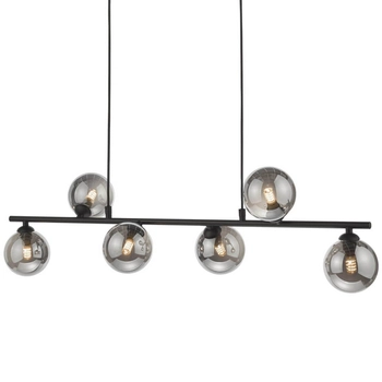 Molekułowa lampa wisząca Spiral SPI6422-01 kule balls przydymione czarne