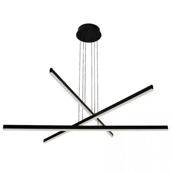 Modernistyczna zwisająca lampa 1947 LED 47W 3000K belki czarne
