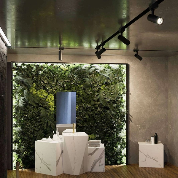 LAMPA sufitowa ICE LP-732/1R 3W BK Light Prestige metalowa OPRAWA reflektorek do systemu szynowego 1-fazowego tuba czarna