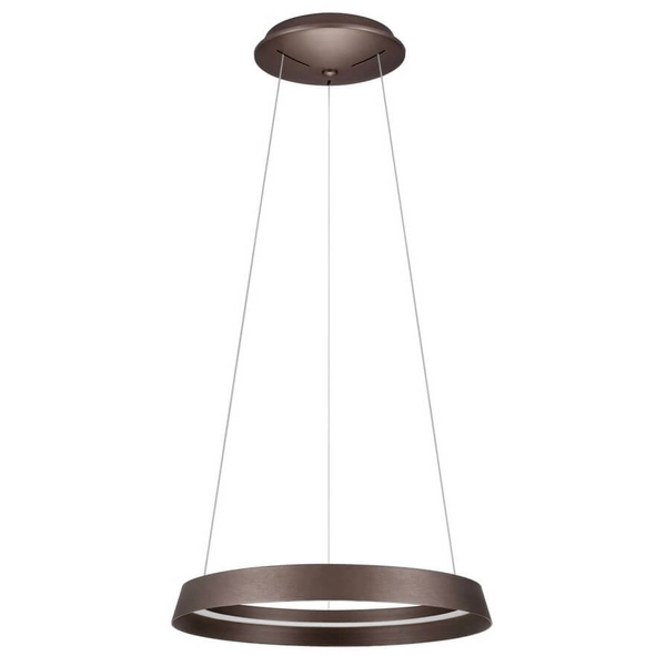 Pierścieniowa lampa zwis BATALLAS LE44788 LED 38W 2700-4000K ściemnialna brązowy