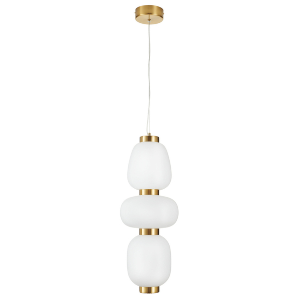 Zwieszana lampa BRILLA ST-CP241210-3L złota LED 69W 3000K złoty biały