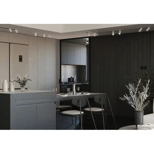 Sufitowa lampa wpuszczana Mono 10468 6-punktowa biała