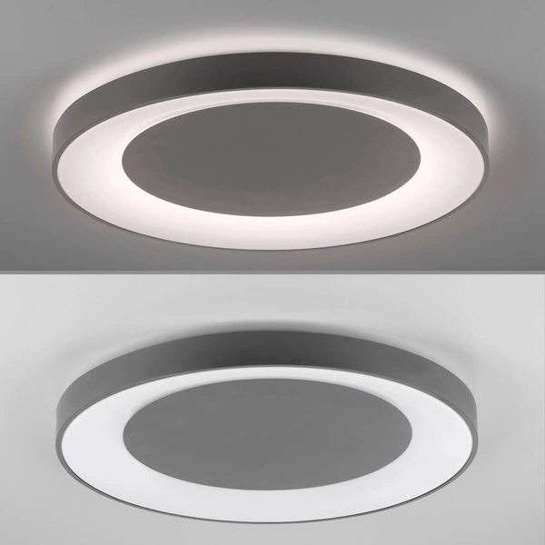 Lampa sypialniana sufitowa Anika 14327-18 LED 60W 2700-5000K szary