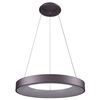 LAMPA wisząca GIULIA 5304-850RP-BK-3 Italux OPRAWA okrągła LED 50W 3000K pierścień ring czarna