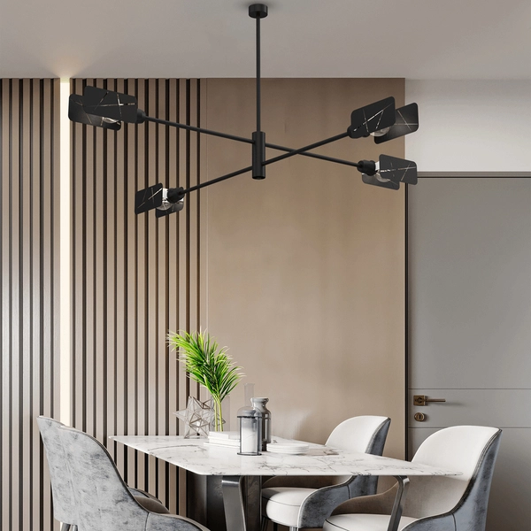 Sufitowa lampa Astra MLP8679 wisząca nowoczesna czarna