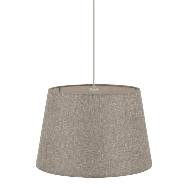 Minimalistyczna lampa wisząca tuba TUTOIA 11682 beżowa