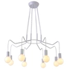 LAMPA wisząca BASSO 38-71040 Candellux metalowa OPRAWA zwis industrialny pająk biały