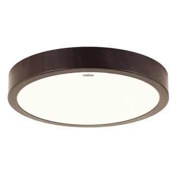 Nasufitowa lampa Atut 4154 Ideus LED 36W 4100K metalowa IP44 wenge