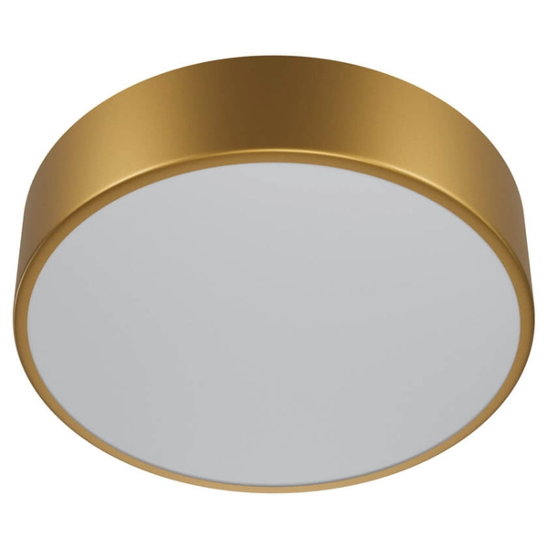 Ledowa lampa sufitowa 137623620774 pokojowa 24W 4000K złota