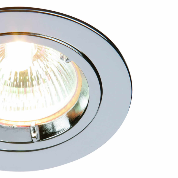 Aluminiowa lampa podtynkowa Cast 52329 Saxby sufit chrom