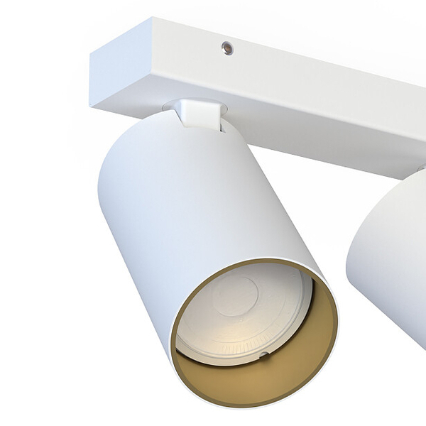 Sufitowa lampa nowoczesna Mono 7774 regulowana do sypialni biała