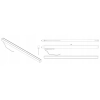 Liniowa lampa wisząca CGOFFICELIN120 LED 30W 4000K listwa czarna