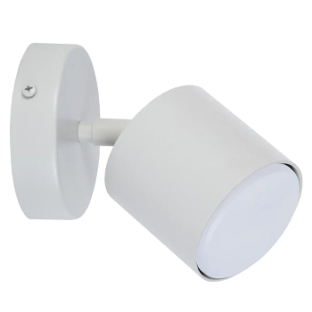 Lampa ścienna do sypialni Mila 1 41352 tuba nad łóżko szary beżowy